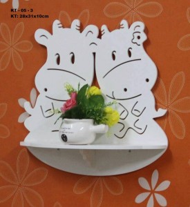 Kệ treo tường nhiều hình - 03