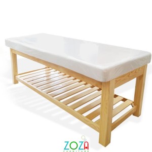 Giường masage khung gỗ